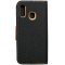 Samsung Galaxy A52 / A52 5G / A52s 5G SM-A525F / A526B / A528B, puzdro s bočným otváraním, stojan, Canvas Book, čierna