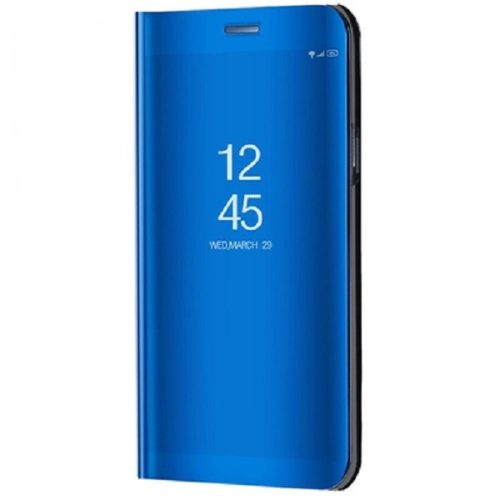 Xiaomi Redmi Note 10 / Note 10S / Poco M5s, Bočné otváracie puzdro s indikátorom hovoru, Smart View Cover, modré (náhradný trh)