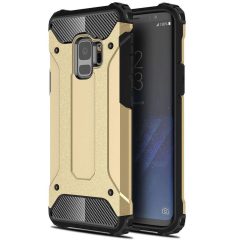   Xiaomi Mi 11 Pro, plastový zadný kryt, Defender, metalický efekt, zlatá farba