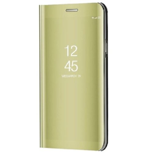 Samsung Galaxy A22 4G SM-A225F, bočné otváracie puzdro s indikátorom hovoru, Smart View Cover, zlaté (náhradný trh)