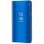 Samsung Galaxy A22 5G SM-A226B, Bočné otváracie puzdro s indikátorom hovoru, kryt Smart View Cover, modrý (náhradný trh)