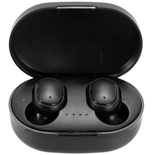 Bluetooth Stereo slúchadlá do uší, v5.0, TWS, nabíjací dok, ovládacie tlačidlo, potlačenie šumu, vodotesné, Wooze EarBuds Pro, čierne