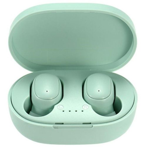 Bluetooth stereo slúchadlá do uší, v5.0, TWS, nabíjací dok, ovládacie tlačidlo, potláčanie šumu, vodotesné, Wooze EarBuds Pro, zelené