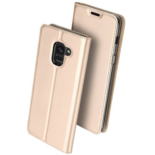 Samsung Galaxy A51 5G SM-A516F, bočné puzdro, stojan, Dux Ducis, zlatá