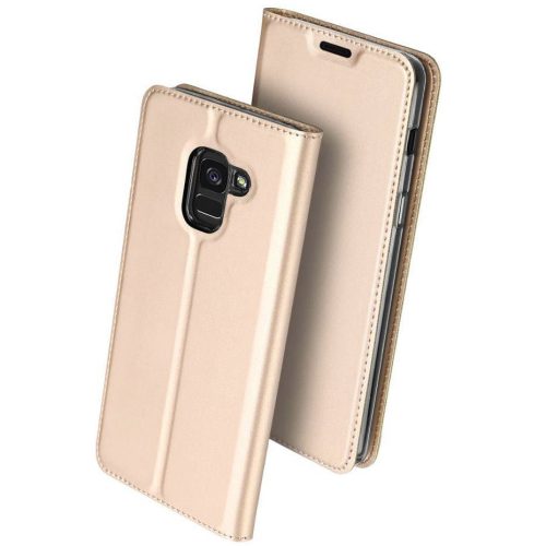 Xiaomi Mi Note 10 Lite, bočné otváracie puzdro, stojan, Dux Ducis, zlatá