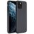 Apple iPhone 12 Mini, silikónové puzdro, Wooze Liquid Silica Gel, čierne