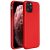 Apple iPhone X / XS, silikónové puzdro, Wooze Liquid Silica Gel, červené