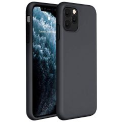   Huawei Mate 30 Pro / 30 Pro 5G, silikónové puzdro, Wooze Liquid Silica Gel, čierna farba