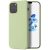 Samsung Galaxy Note 20 / 20 5G SM-N980 / N981, silikónové puzdro, Wooze Liquid Silica Gel, svetlozelená