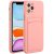 Apple iPhone 7 / 8 / SE (2020) / SE (2022), silikónové puzdro s držiakom na karty, Wooze Card Slot, ružová farba