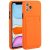 Samsung Galaxy M21 SM-M215F, silikónové puzdro s držiakom kariet, Wooze Card Slot, oranžová