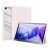 Samsung Galaxy Tab A7 10.4 (2020) SM-T500 / T505, Folder Case, Trifold, päta so vzduchovým vankúšom, stredne odolná proti nárazom, priehľadná zadná strana, Dux Ducis Toby, ružová