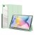 Samsung Galaxy Tab S6 Lite 10.4 / Tab S6 Lite 10.4 (2022) SM-P610 / P615 / P613 / P619, zakladačové puzdro, Trifold, päta so vzduchovým polstrovaním, stredne odolné proti nárazom, s držiakom S-Pen, priehľadná zadná strana, Dux Ducis Toby, zelená