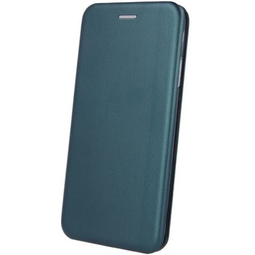 Samsung Galaxy A22 5G SM-A226B, bočné puzdro Forcell Elegance, stojan, Forcell Elegance, zelená