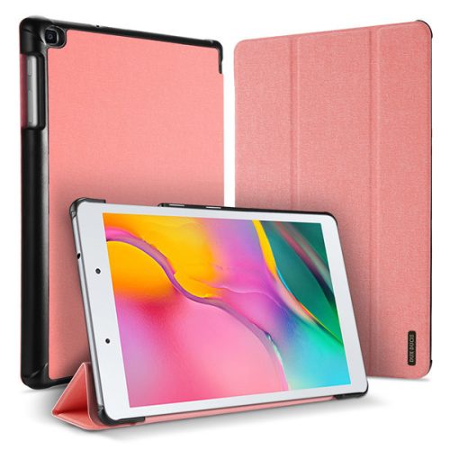 Samsung Galaxy Tab A 8.0 (2019) SM-T290 / T295, puzdro s priečinkom, Trifold, Dux Ducis Domo, ružové