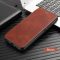 Xiaomi Mi 10 5G / 10 Pro 5G, bočné puzdro, stojan, Wooze Protect And Dress Book, hnedé