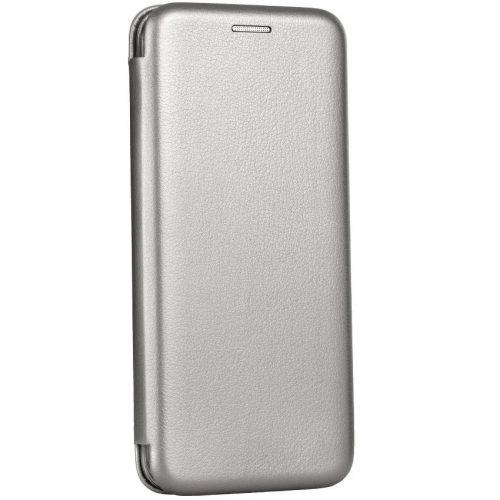 Apple iPhone 13 Pro, Bočné puzdro so stojanom Forcell Elegance, sivé