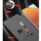 Samsung Galaxy A42 5G / M42 5G SM-A426B / M426B, Bočné otváracie puzdro, stojan, vzor maľby, Wooze Flashy Colors, farba/fialová