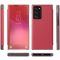 Samsung Galaxy A42 5G / M42 5G SM-A426B / M426B, Bočné otváracie puzdro, stojan, s indikátorom hovoru, kevlarový vzor, Wooze Smart View Cover Carbon, červená