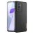 OnePlus 9RT 5G, plastový zadný kryt + silikónový rám, zadná strana z reflexnej tkaniny, mriežkový vzor, Dux Ducis Fino, čierny