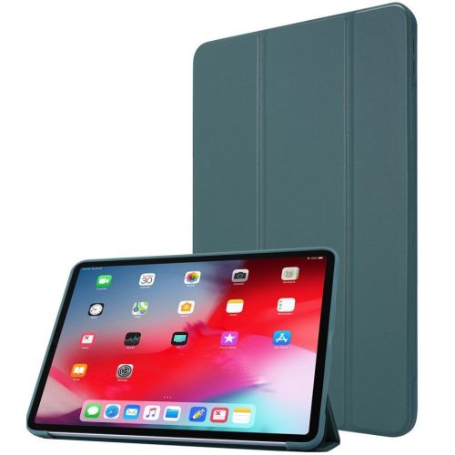Apple iPad Pro 12.9 (2021) / iPad Pro 12.9 (2022), puzdro s priečinkom, puzdro Smart Case, tmavozelená