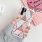 Huawei Mate 20 Lite, silikónové puzdro, polygonálny mramorový vzor, Wooze Geometric Marble, farba/ružová