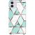 Samsung Galaxy A51 5G SM-A516F, silikónové puzdro, polygonálny mramorový vzor, Wooze Geometric Marble, farba/zelená