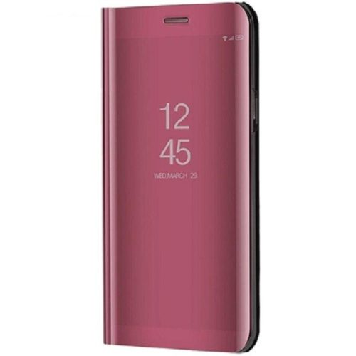 Samsung Galaxy S22 5G SM-S901, bočné otváracie puzdro s indikátorom hovoru, kryt Smart View Cover, červenozlatý (náhradný trh)