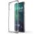 Samsung Galaxy S22 Ultra 5G SM-S908, silikónové puzdro s pätou so vzduchovým vankúšom, Wooze Silicone Armor, transparentné