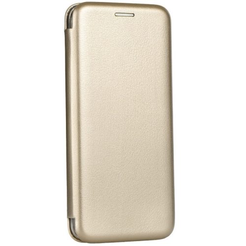 Samsung Galaxy S22 Plus 5G SM-S906, puzdro s bočným otváraním, stojan, Forcell Elegance, zlatá farba