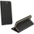 Samsung Galaxy S22 Plus 5G SM-S906, stojan Luna Book, puzdro s bočným otváraním, stojan, čierna farba