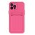 Samsung Galaxy M52 5G SM-M526B, silikónové puzdro s držiakom na karty, Wooze Card Slot, purpurová