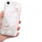 Samsung Galaxy A02 SM-A022F, silikónové puzdro, polygonálny mramorový vzor, Wooze Geometric Marble, farba/biela