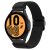 Samsung Galaxy Watch 4 / 5 / 5 Pro (40 / 44 / 45 mm) / Watch 4 Classic (42 / 46 mm), látkový remienok, Spigen Lite Fit, čierna