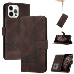   Samsung Galaxy A73 5G SM-A736B, puzdro s bočným otváraním, stojan, s držiakom na karty a remienkom na zápästie, Wooze Illusion, hnedá