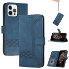 Motorola Moto G50, Bočné otváracie puzdro, stojan s držiakom kariet a remienkom na zápästie, Wooze Illusion, modrá