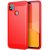 Samsung Galaxy A03 Core SM-A032F, silikónové puzdro, stredne odolné proti nárazu, vzor brúsený karbón, červené