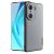 Huawei Honor 60, Plastový zadný kryt + silikónový rám, zadný kryt z reflexnej tkaniny, mriežkový vzor, Dux Ducis Fino, modrý