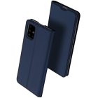 Huawei Honor Magic 4 Pro, bočné otváracie puzdro, stojan, Dux Ducis, tmavomodrá