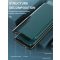 Samsung Galaxy A23 4G / A23 5G SM-A235F / A236U, Bočné otváracie puzdro, stojan s indikátorom hovoru, Wooze FashionBook, zelená