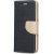 Apple iPhone 14 Pro, Bočné otváracie puzdro, stojan, Fancy Book, čierna/zlatá