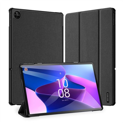 Lenovo Tab M10 Plus (10.61) (3. generácia) TB125 / TB128, puzdro s priečinkom, Dux Ducis Domo, čierne