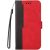 Xiaomi Redmi 10C, bočné otváracie puzdro, stojan s držiakom kariet a remienkom na zápästie, Wooze Colour Wallet, červená