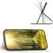 Samsung Galaxy A73 5G SM-A736B, bočné otváracie puzdro, stojan s držiakom na karty, 3D diamantový vzor, Wooze Pillow, biele