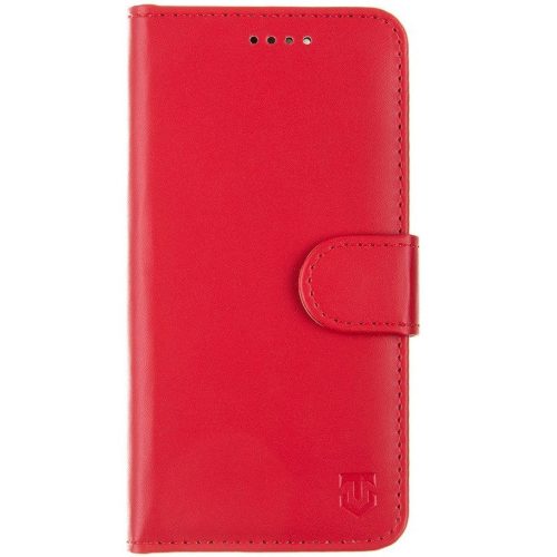 Huawei Honor X7a, puzdro s bočným otváraním, stojan, s držiakom na karty, so sponou, Tactical Field Notes, červené