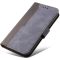 Huawei Honor Magic 5 Pro, puzdro s bočným otváraním, stojan, držiak na karty, remienok na zápästie, Wooze Colour Wallet, sivá