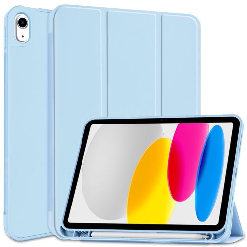 Apple iPad 10.9 (2022), Puzdro s držiakom na ceruzku Apple Pencil, Smart Case, svetlo modré