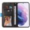 Huawei Honor 90 Lite, puzdro s bočným otváraním, stojan, držiak na karty, remienok na zápästie, Wooze Colour Wallet, modrá