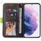Huawei Honor 90 Lite, puzdro s bočným otváraním, stojan, držiak na karty, remienok na zápästie, Wooze Colour Wallet, zelená