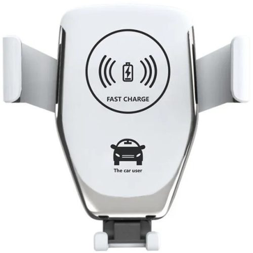 Držiak do auta, univerzálny, možno upevniť na ventiláciu, otočný o 360°, do 4 - 6,5", bezdrôtový s magnetickou nabíjačkou, 10 W, Wooze Qi Tightly Holder, biely